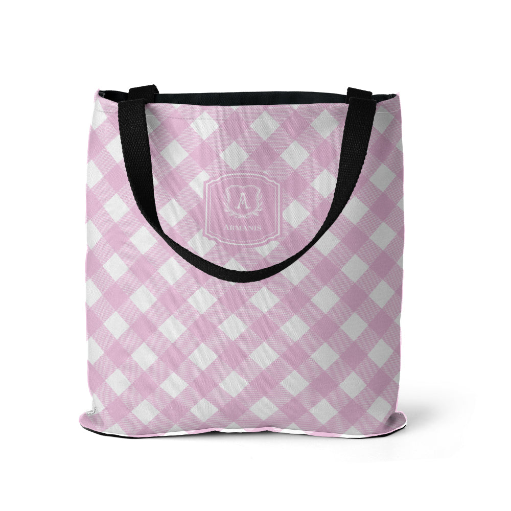 Gingham  Tote Bag