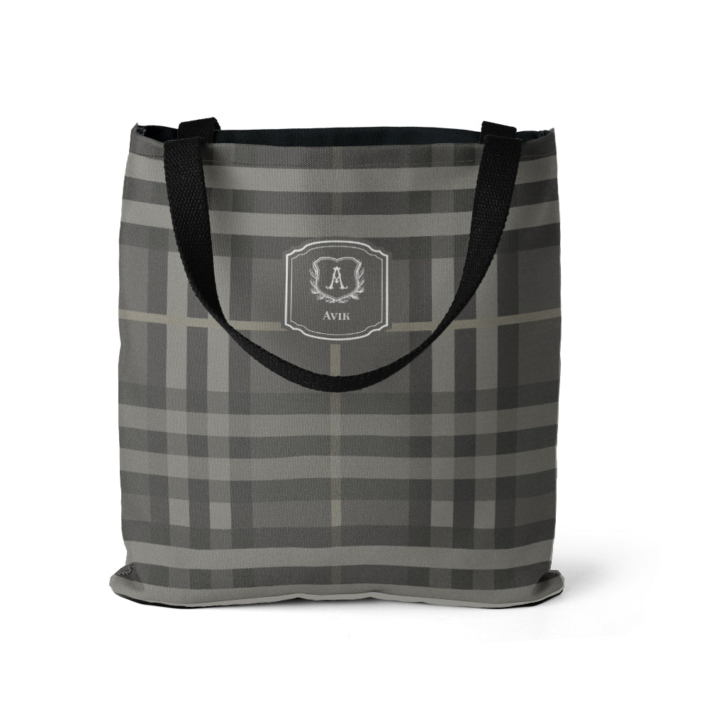 Plaid Tote Bag