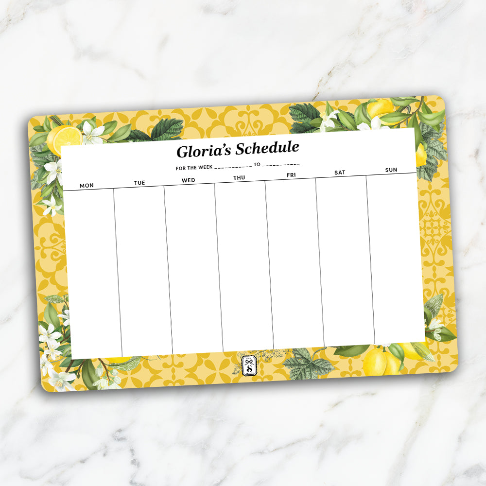 Lemon Grove  Weekly Planner