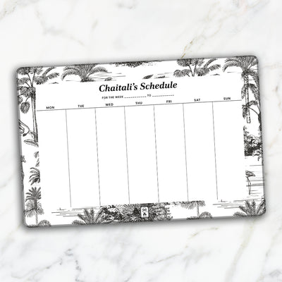 Savanna Noir Weekly Planner