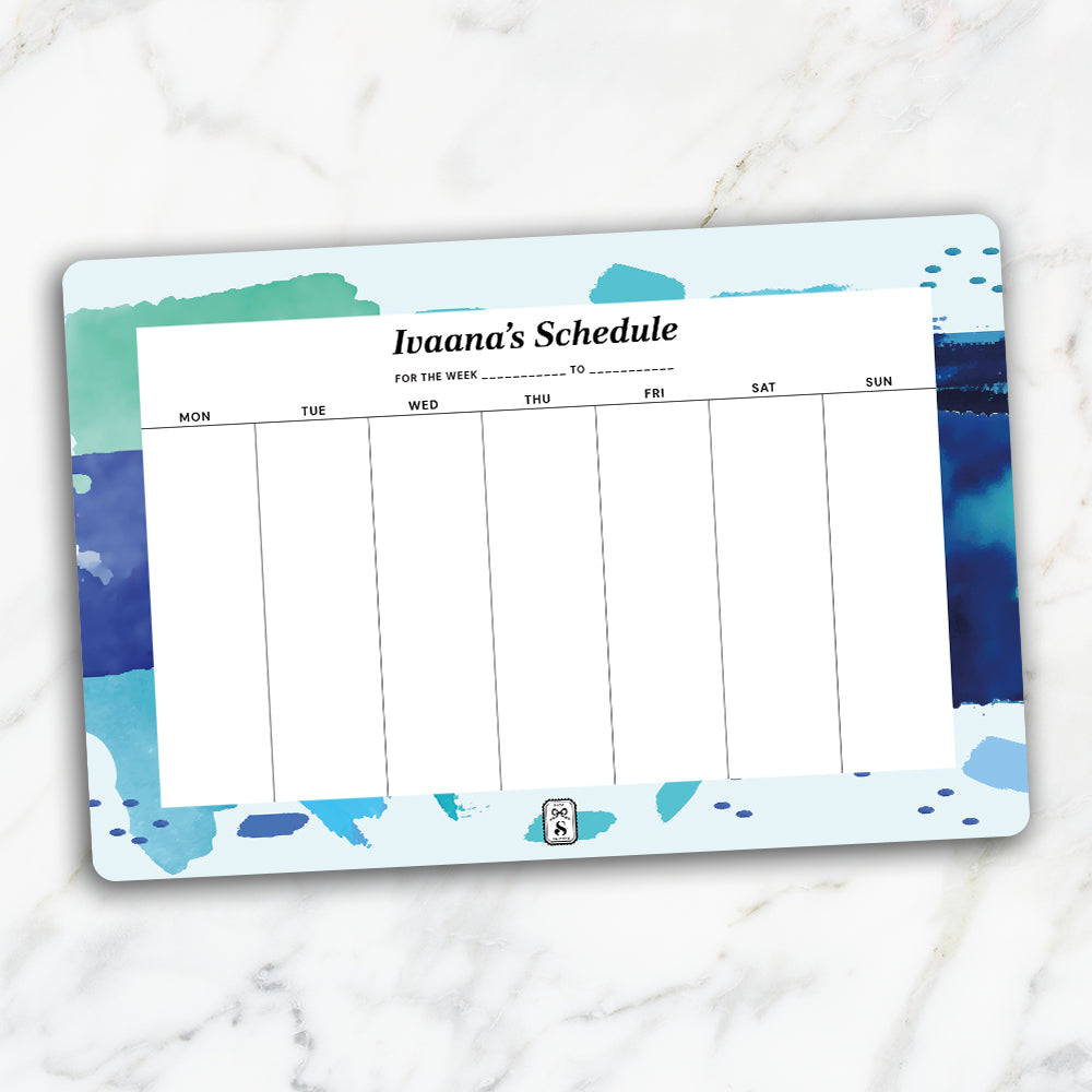 Whimsy Washes Weekly Planner