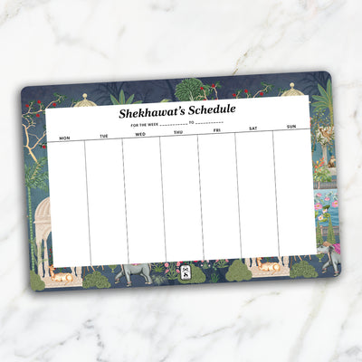 Gul Bahaar Weekly Planner