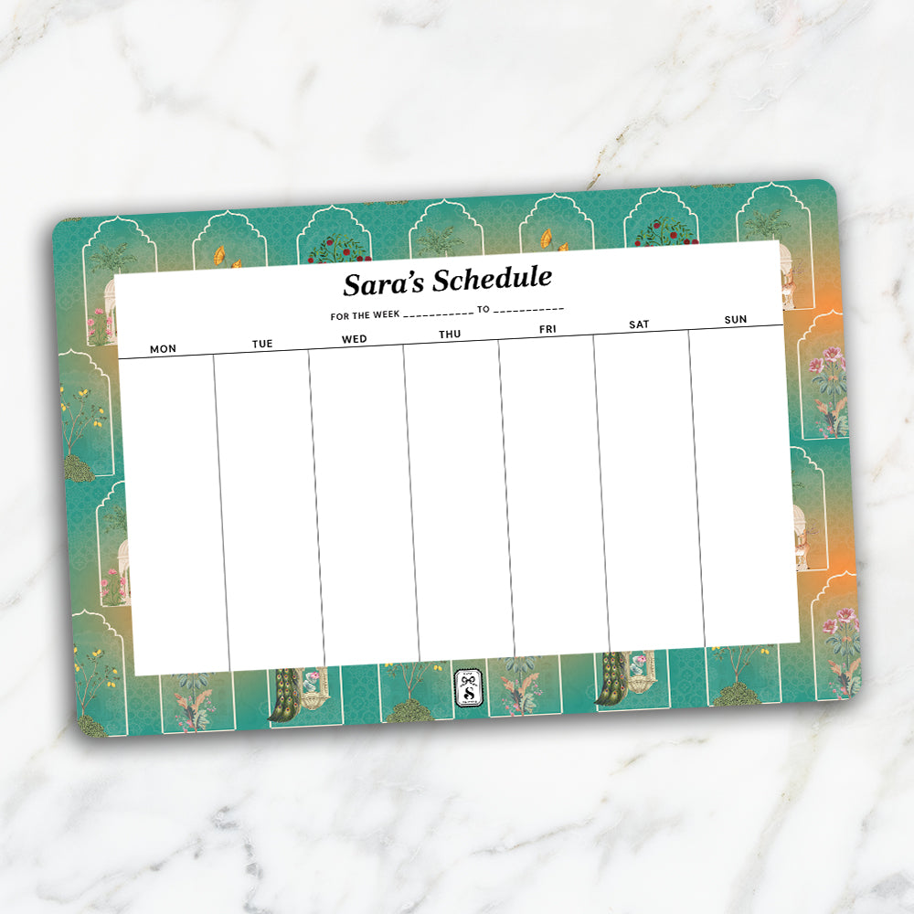 Bahaar Jaroka Weekly Planner