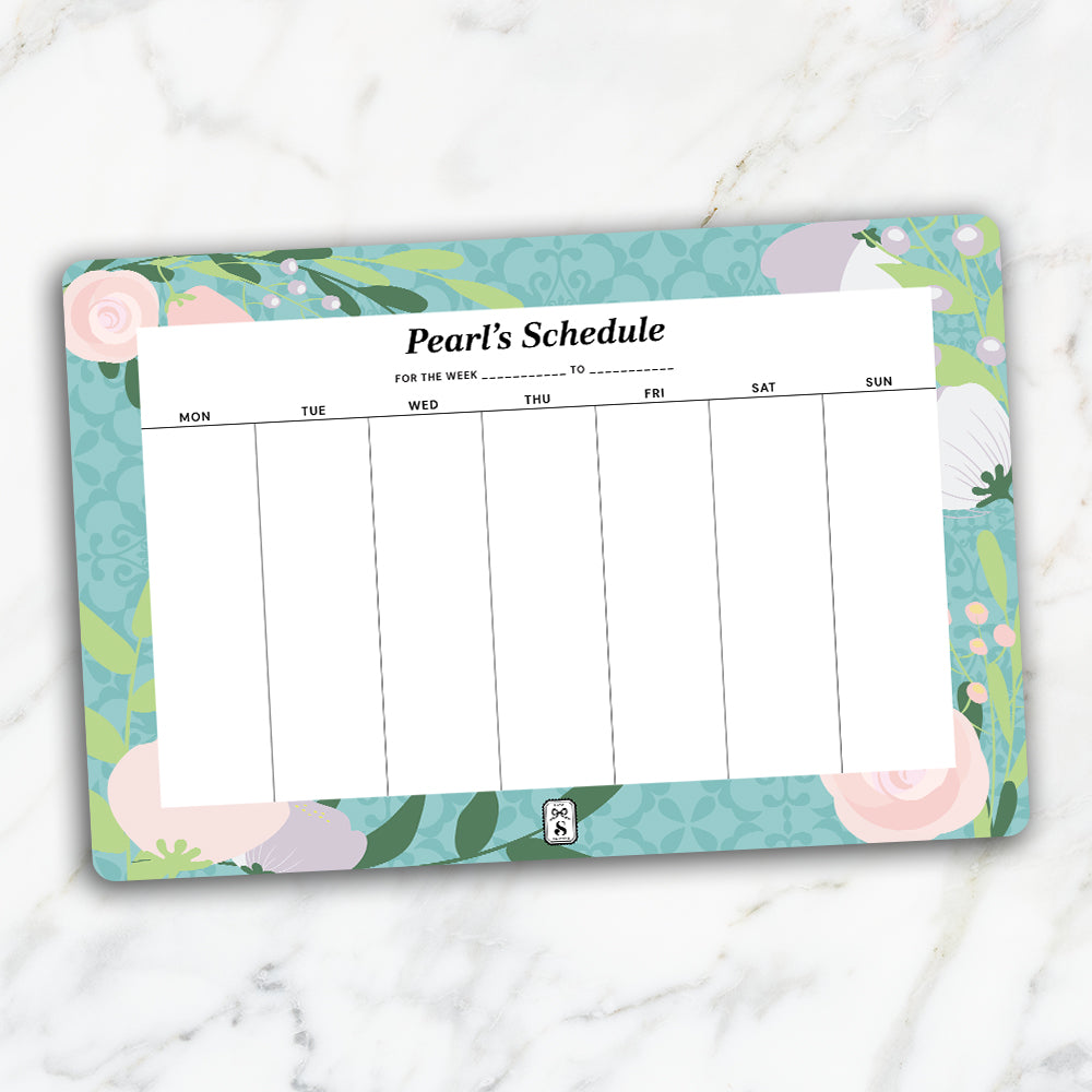 Royal Bloom Weekly Planner