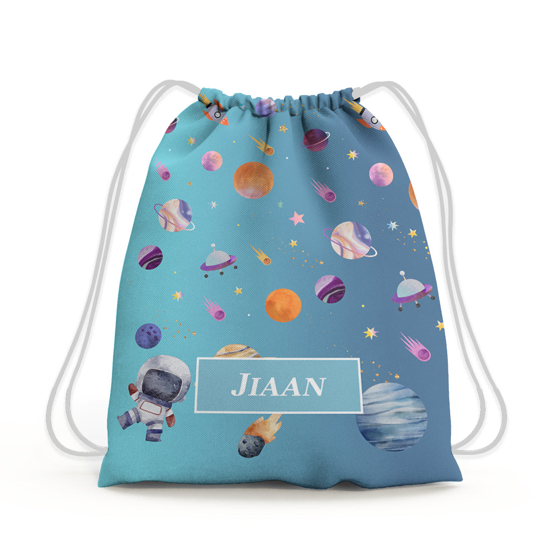 Lil Astronaut Drawstring Bag (kids)