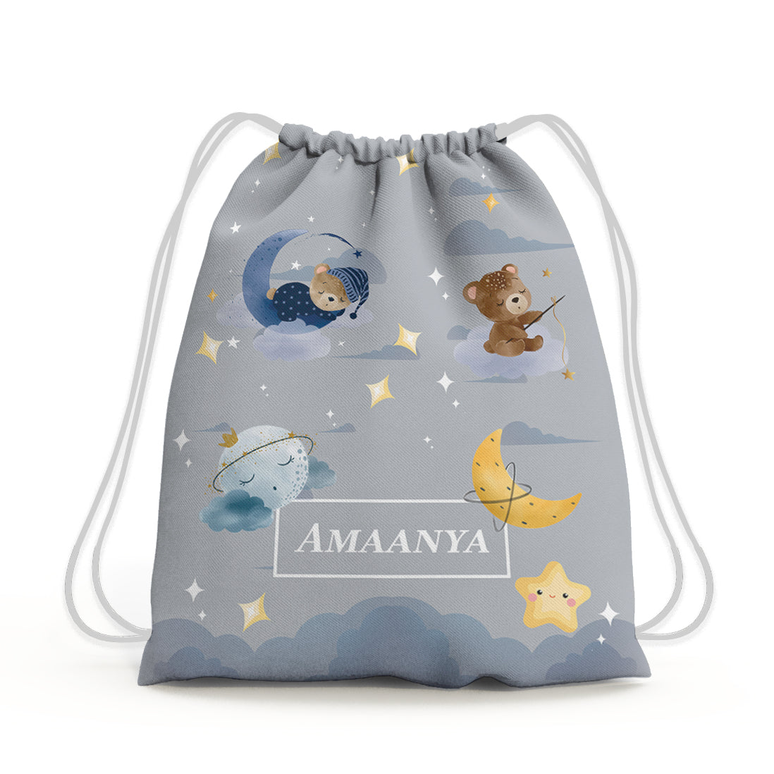 Moonlight Snuggles Drawstring Bag (kids)