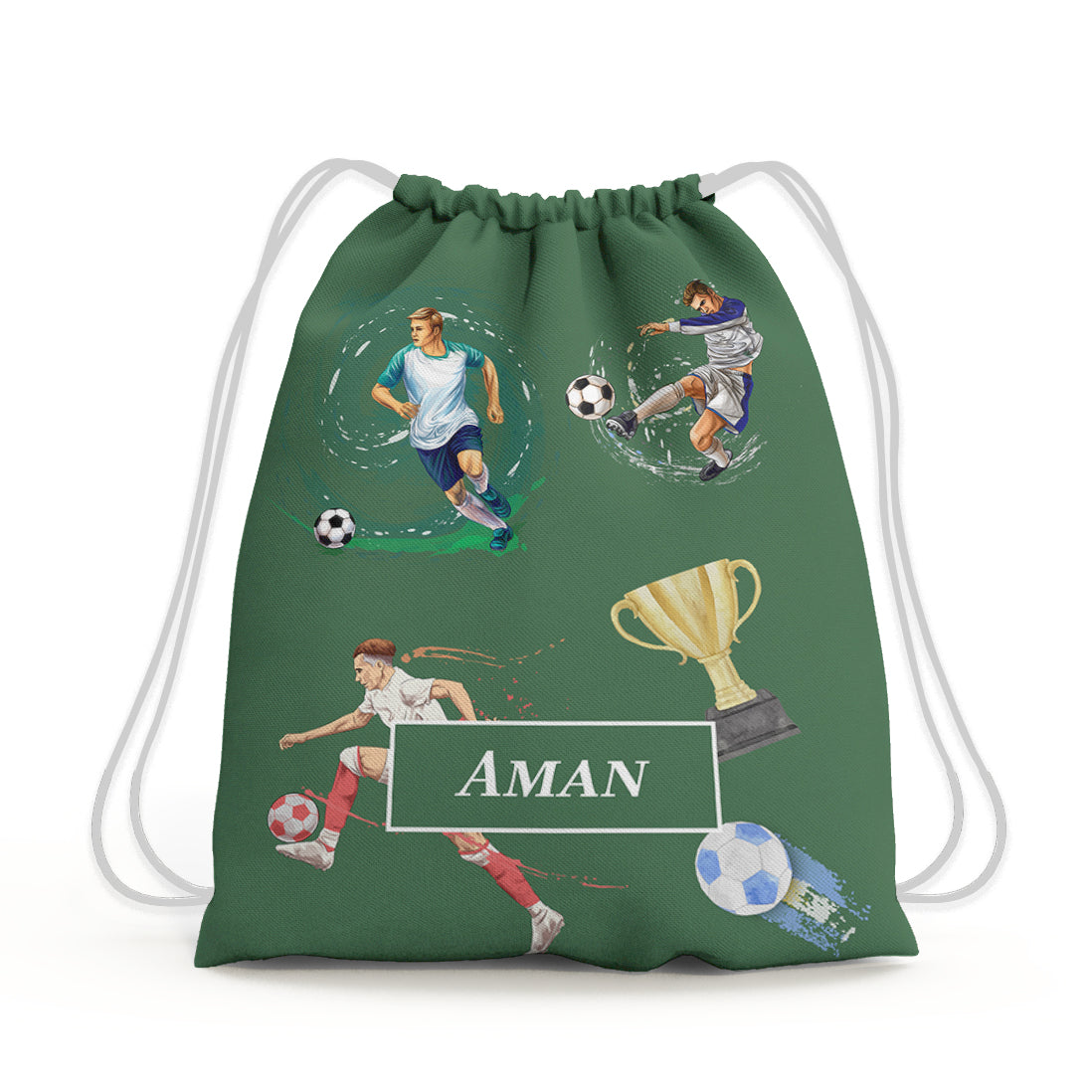 Football Fever Drawstring Bag (kids)