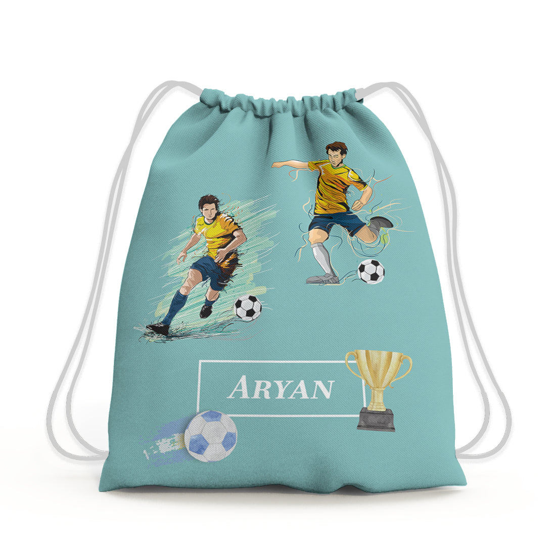 Football Fever Drawstring Bag (kids)