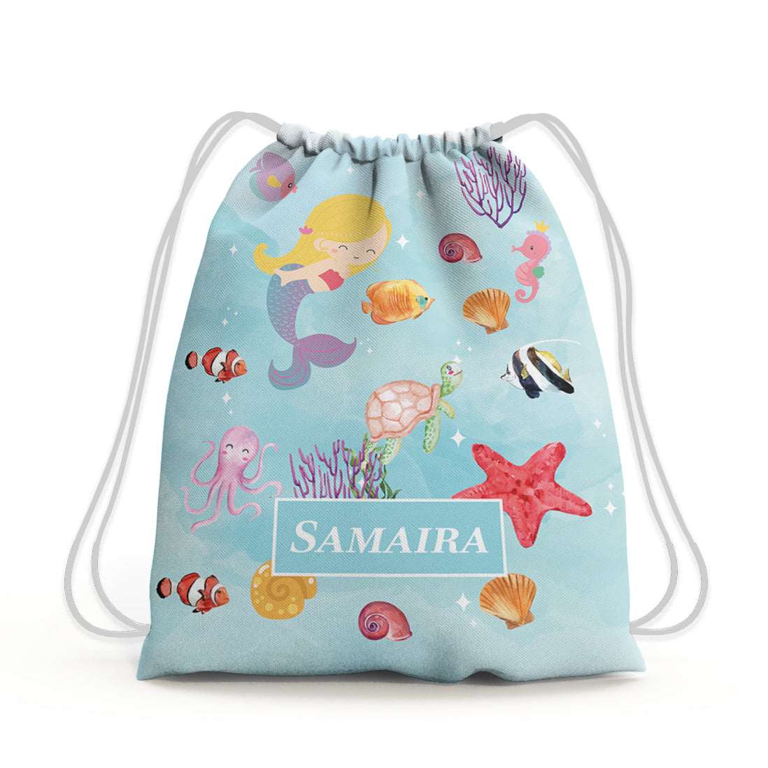 Lil Mermaid Drawstring Bag (kids)