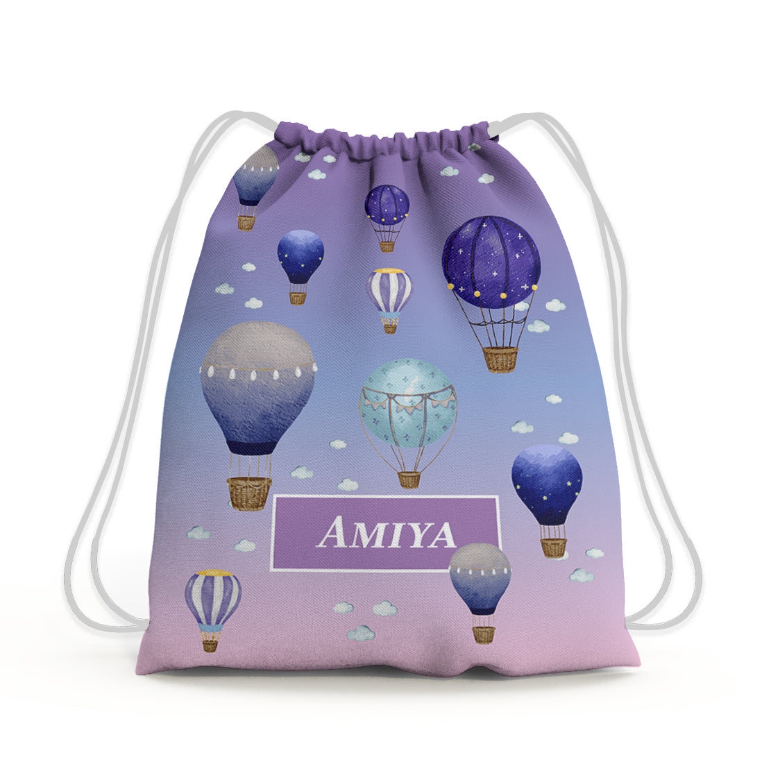 Night Flight Drawstring Bag (kids)