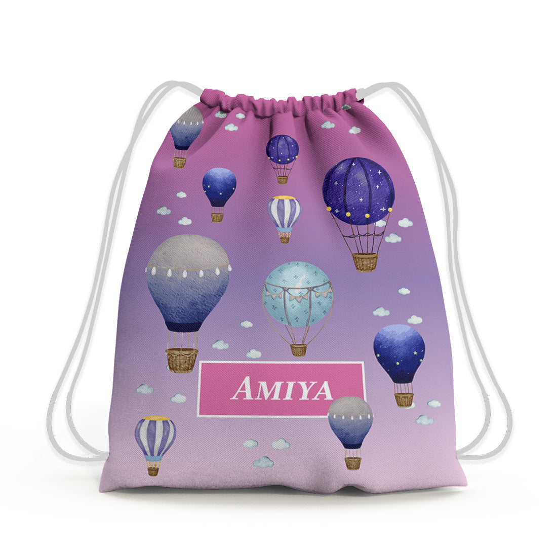 Night Flight Drawstring Bag (kids)