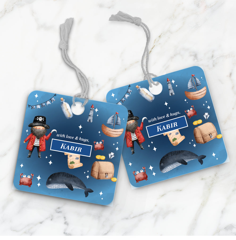 Treasure Island Gift Tag (kids)