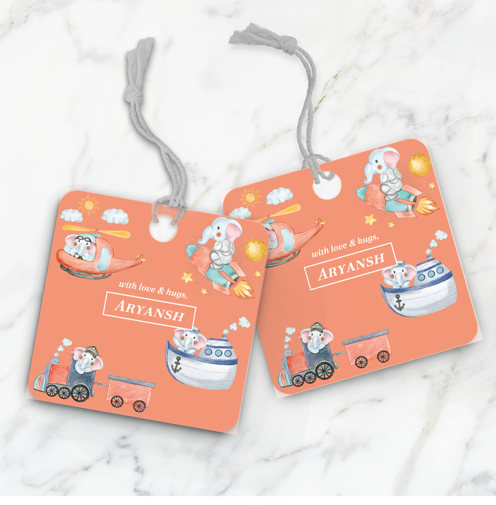 Captain Ellie Gift Tag (kids)