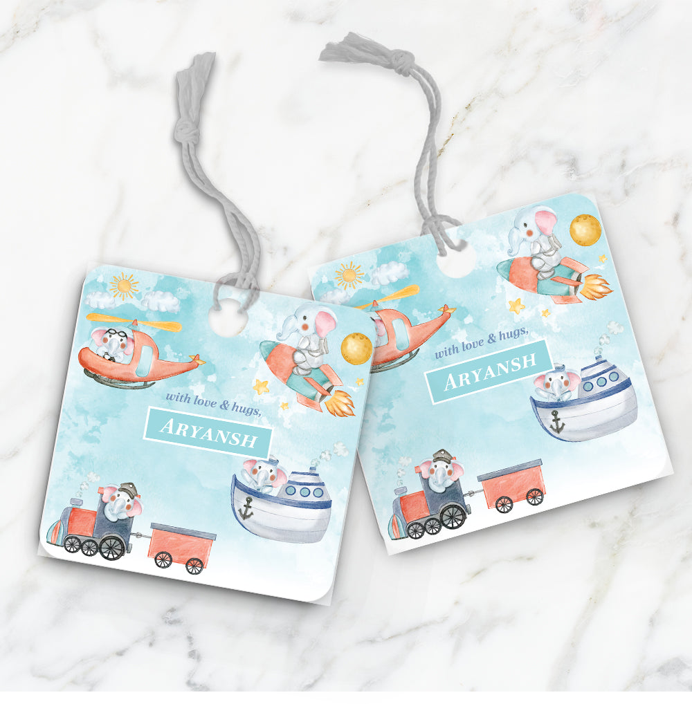 Captain Ellie Gift Tag (kids)