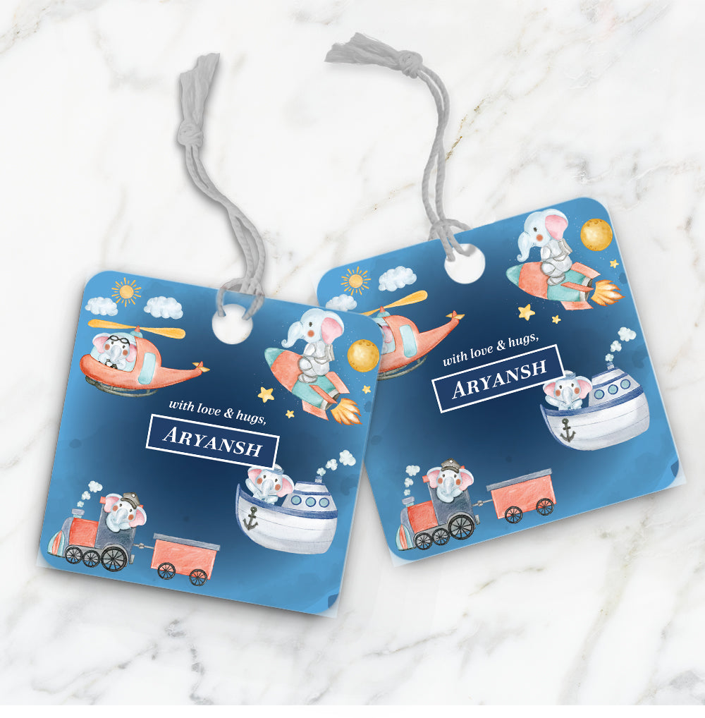 Captain Ellie Gift Tag (kids)