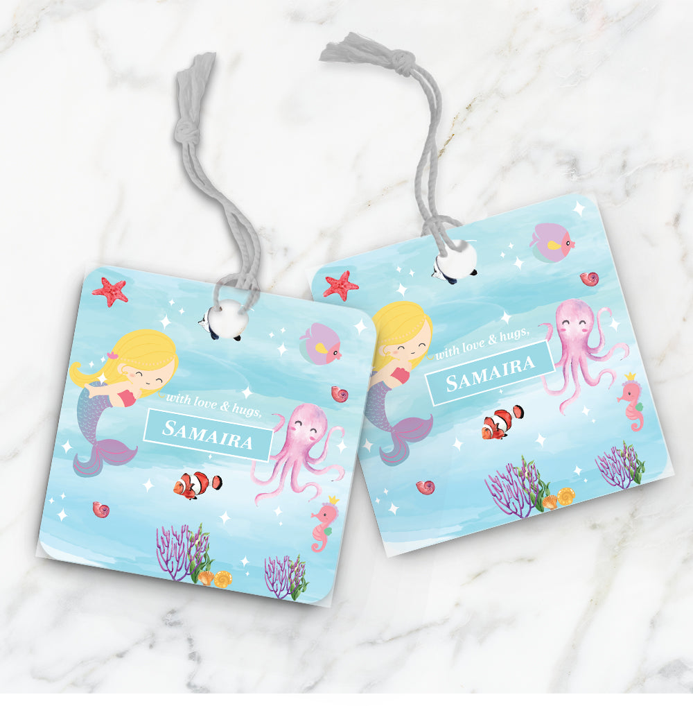 Lil Mermaid Gift Tag (kids)