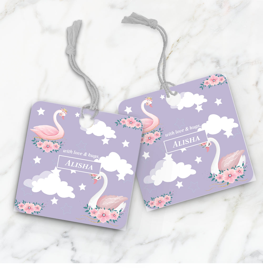 Swan Princess Gift Tag (kids)