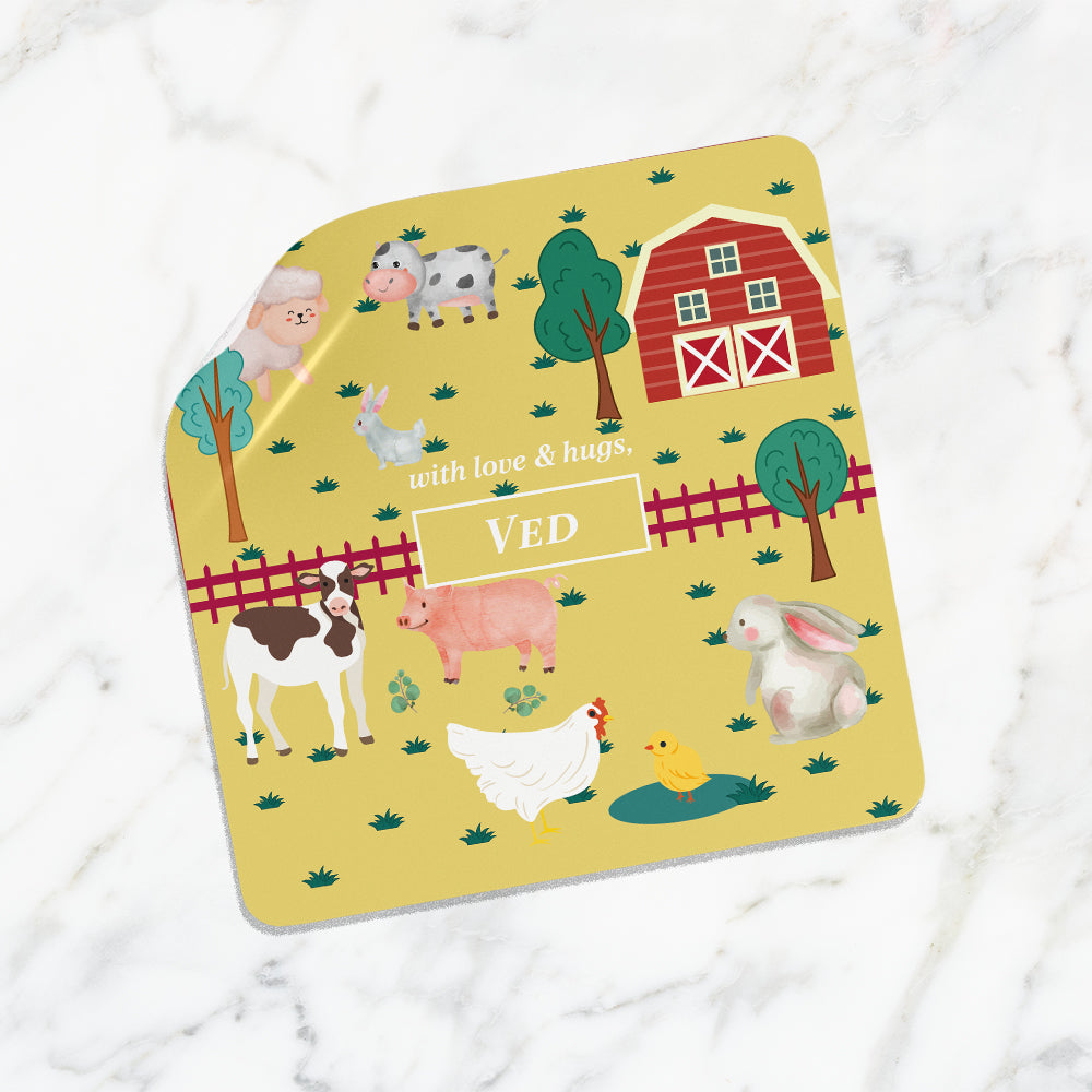 Farm Friends Gift Sticker - set of 24