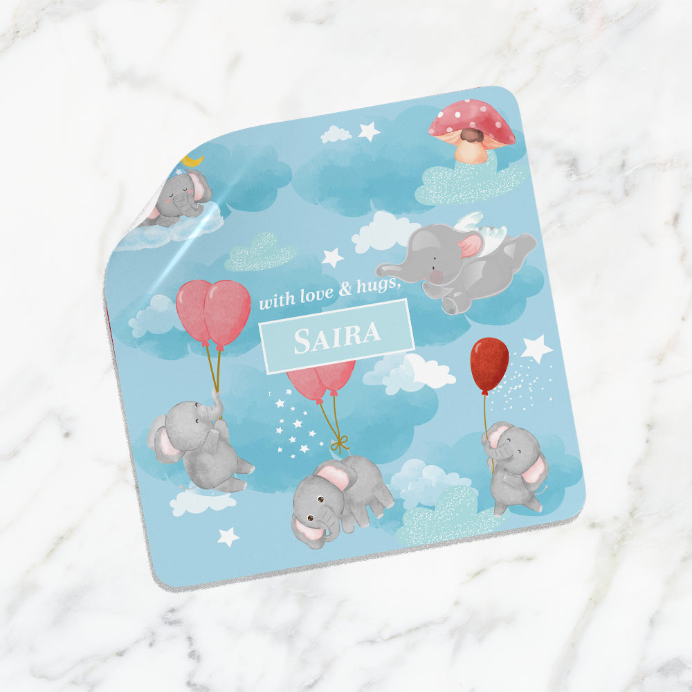 Red Balloon Ellie Gift Sticker - set of 24