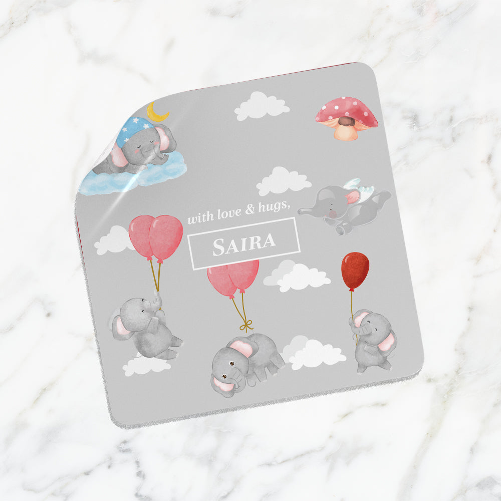 Red Balloon Ellie Gift Sticker - set of 24