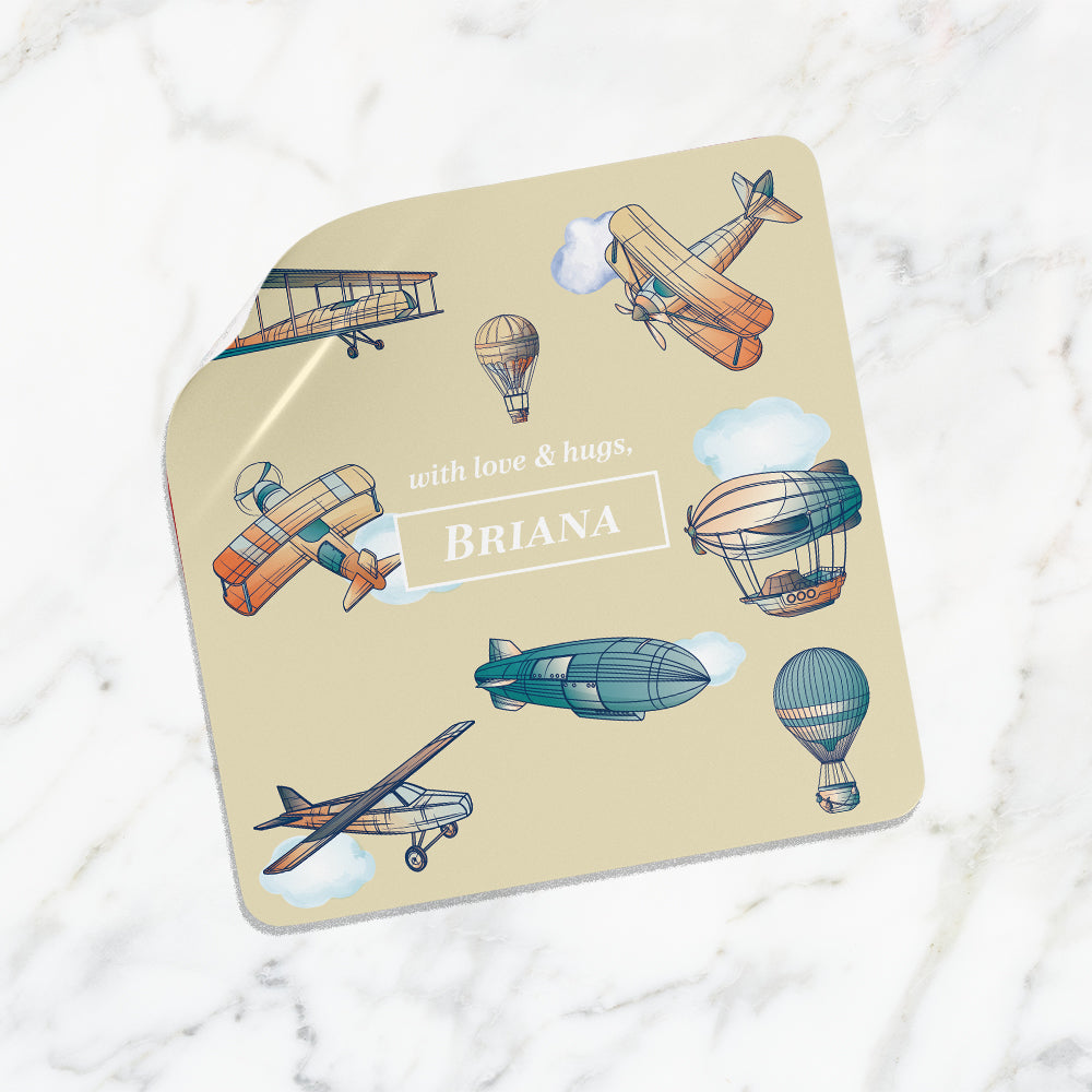 Transport Gift Sticker - set of 24