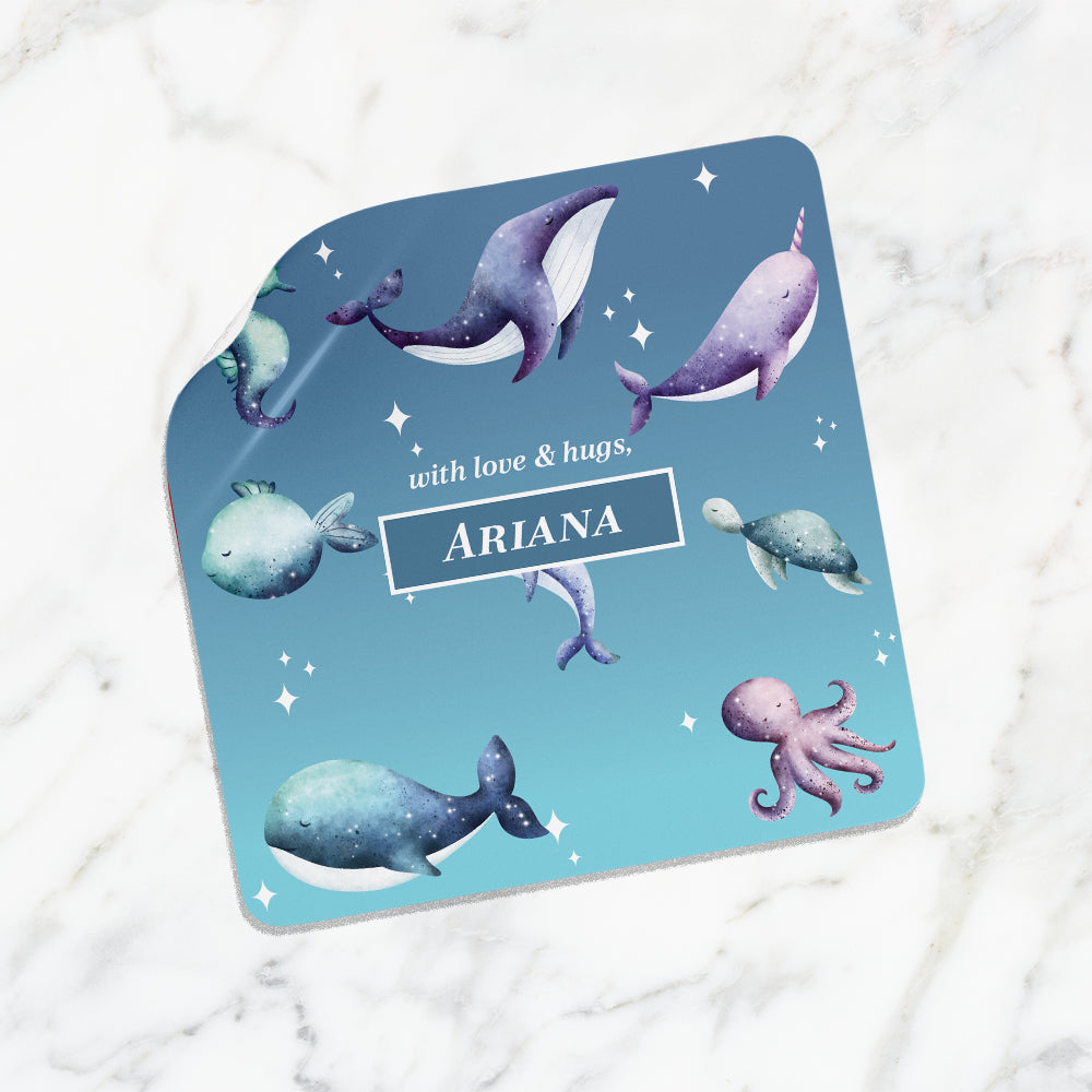 Midnight Ocean Gift Sticker (kids)