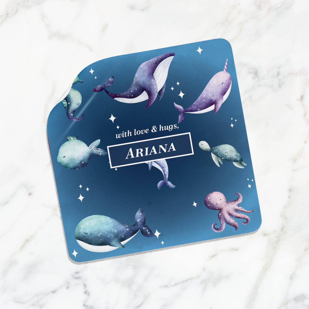 Midnight Ocean Gift Sticker (kids)