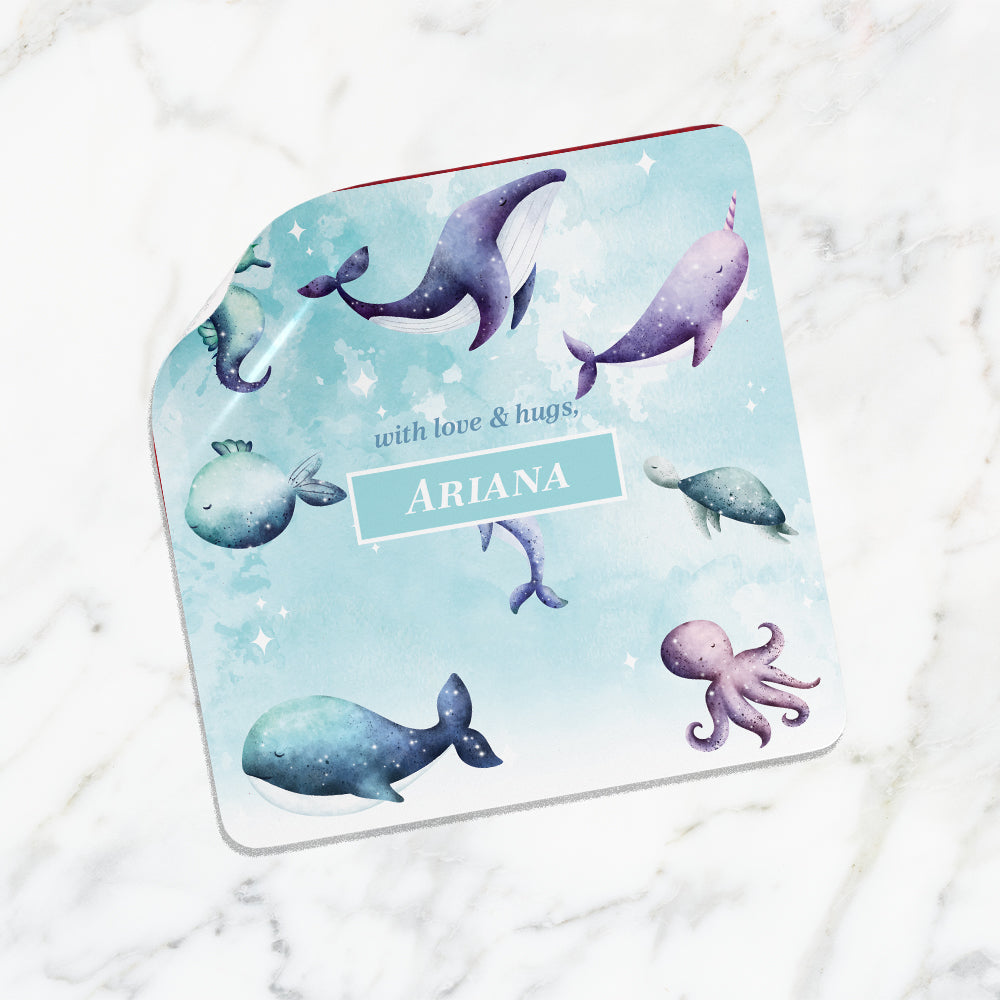 Midnight Ocean Gift Sticker (kids)