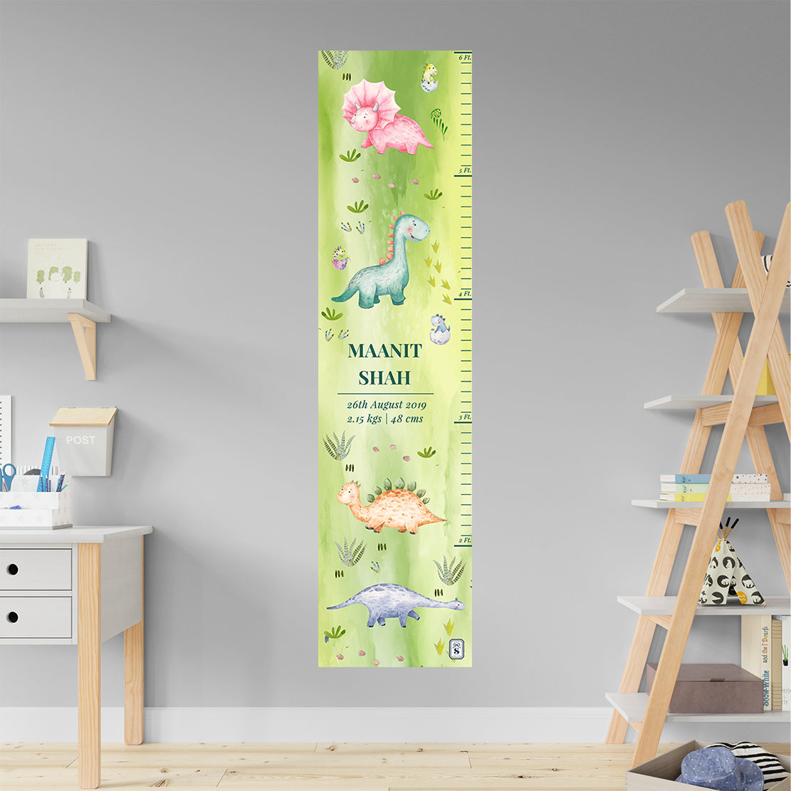 Dinoland Height Chart (kids)