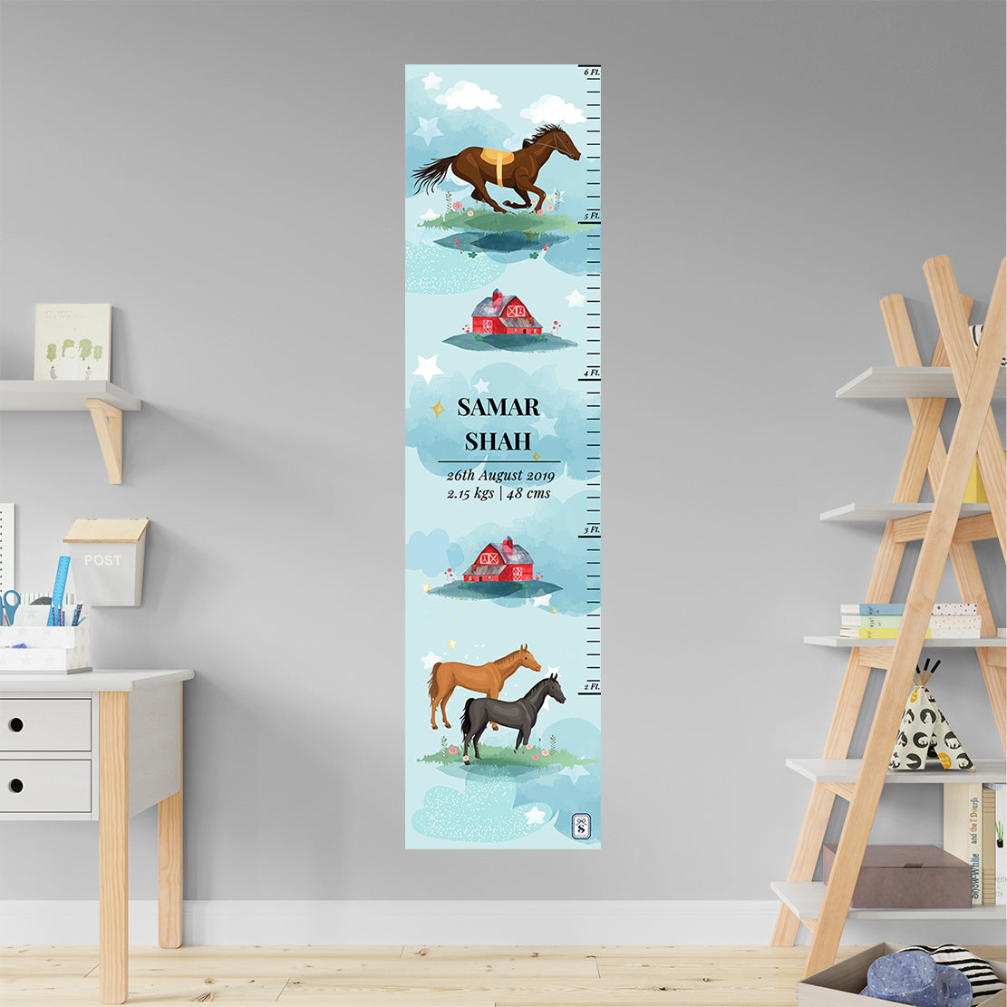 Lil Forest Friends Height Chart (kids)