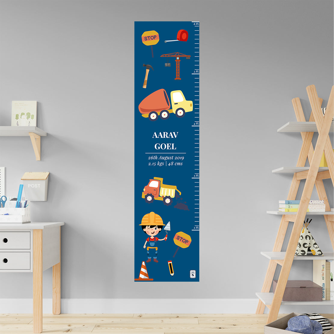 Little Builder Height Chart (kids)