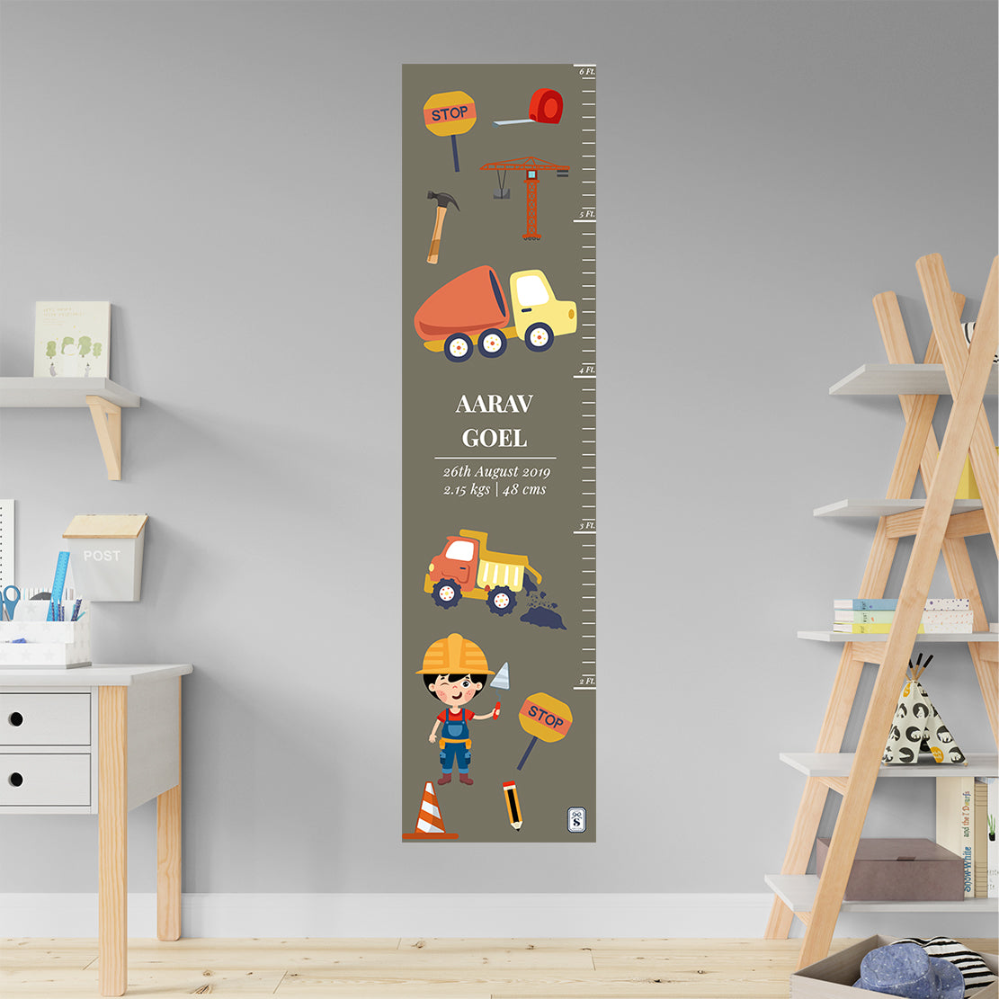 Little Builder Height Chart (kids)