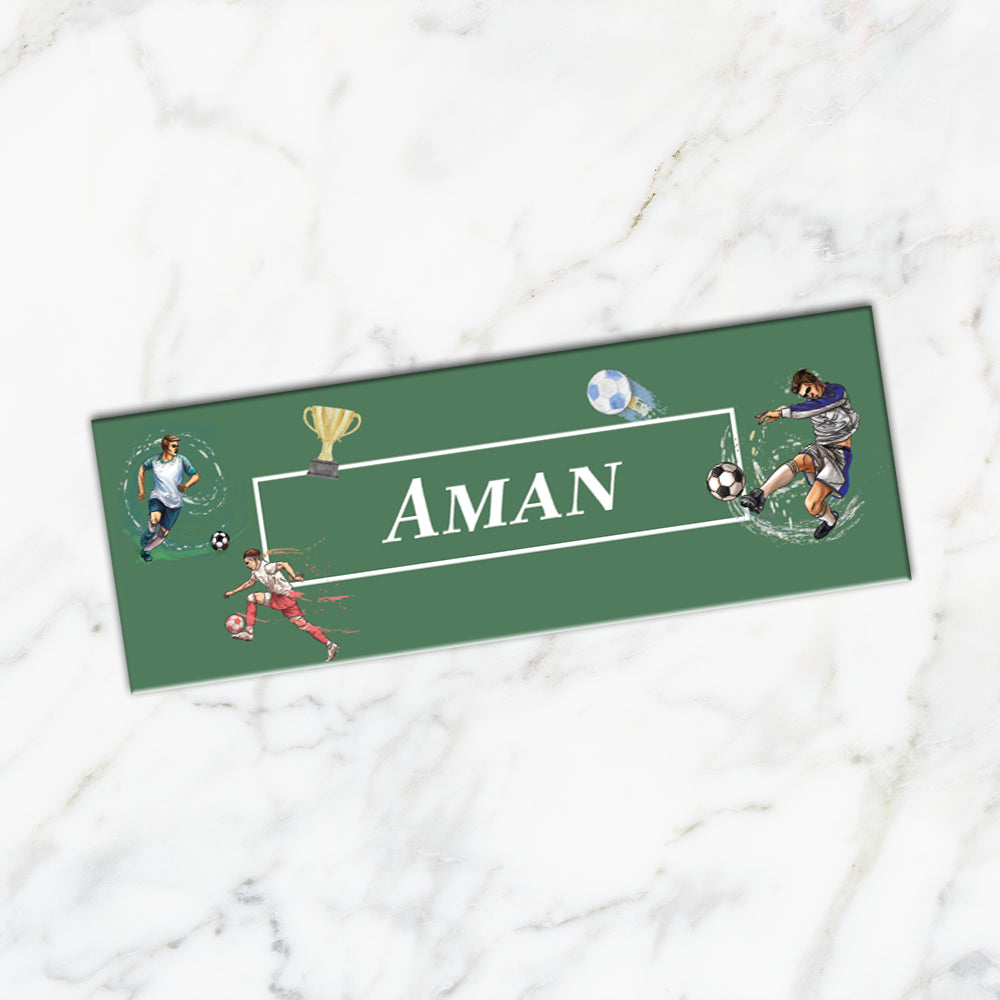 Football Fever Iron on Labels - set of 30