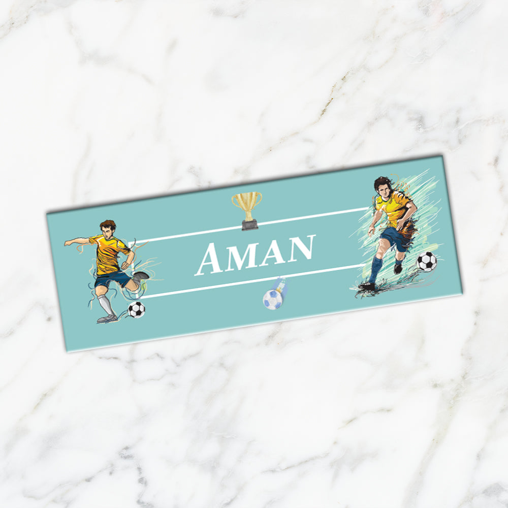 Football Fever Iron on Labels - set of 30