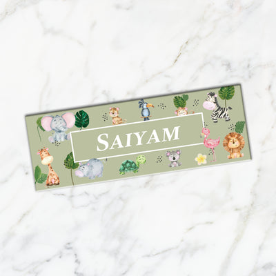 Jungle Friends Iron on Labels - set of 30