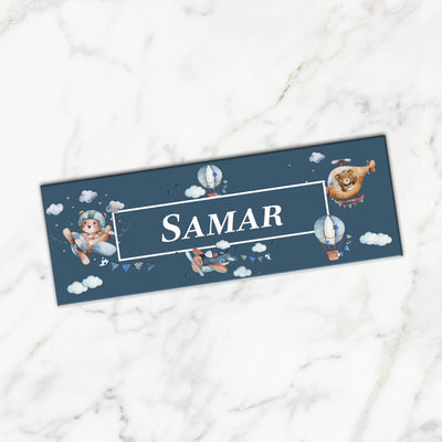 Teddy's Flight Iron on Labels - set of 30