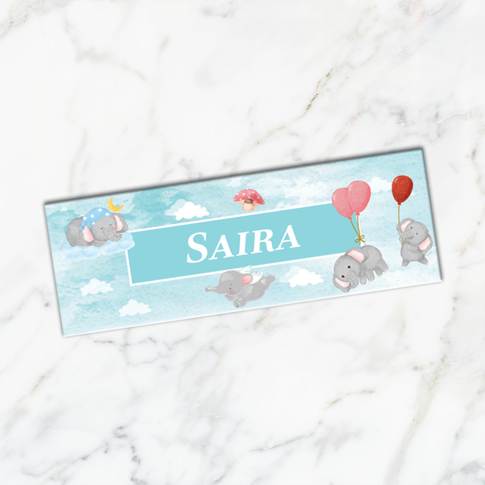 Red Balloon Ellie Iron on Labels - set of 30