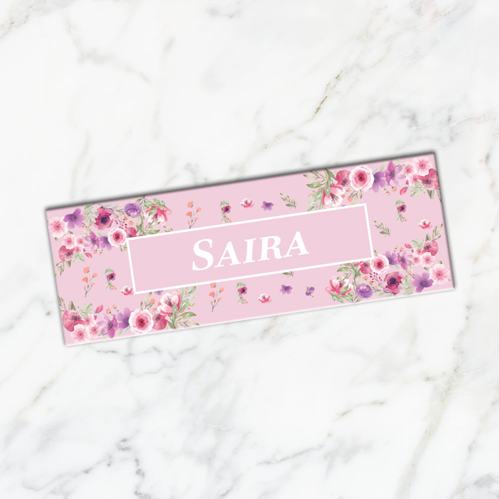 Floral Fiesta Iron on Labels - set of 30