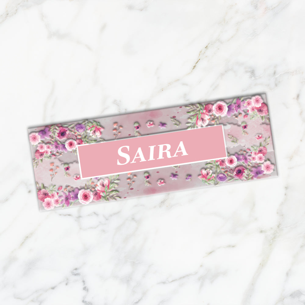 Floral Fiesta Iron on Labels - set of 30