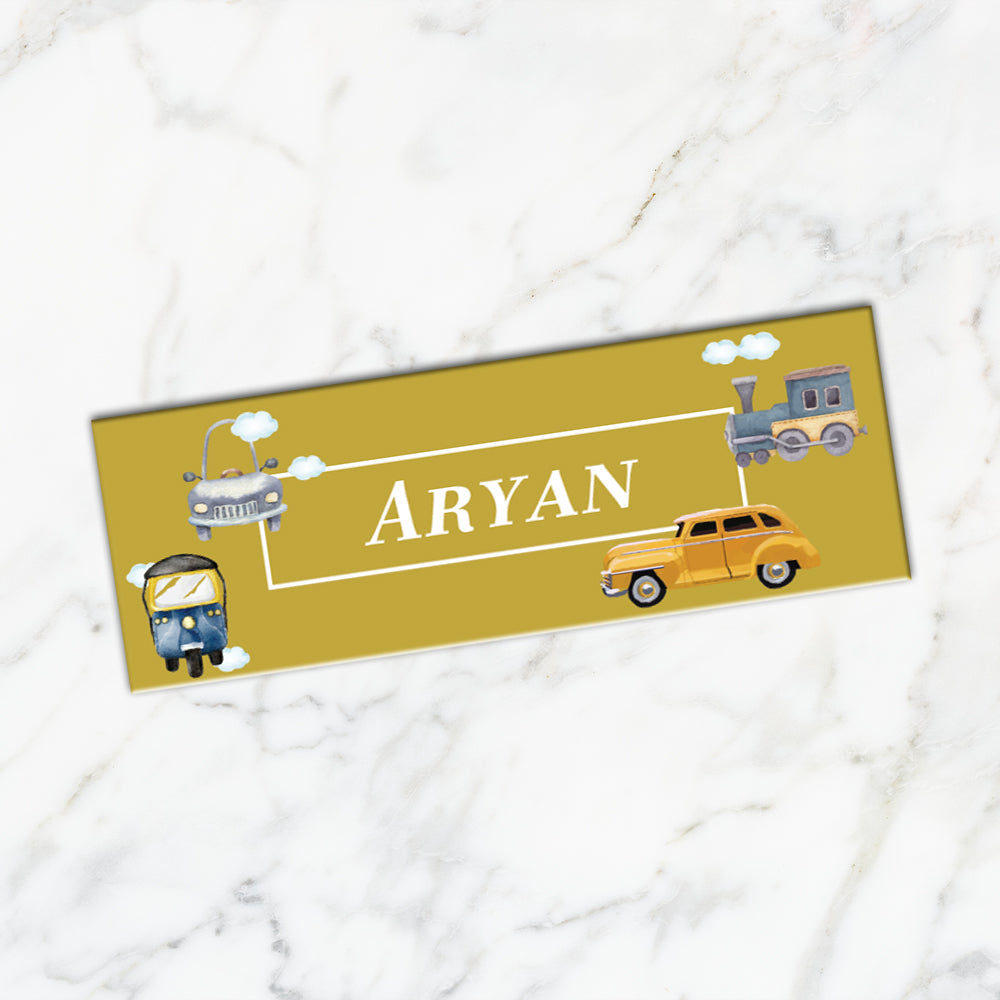 Transport Iron on Labels - set of 30