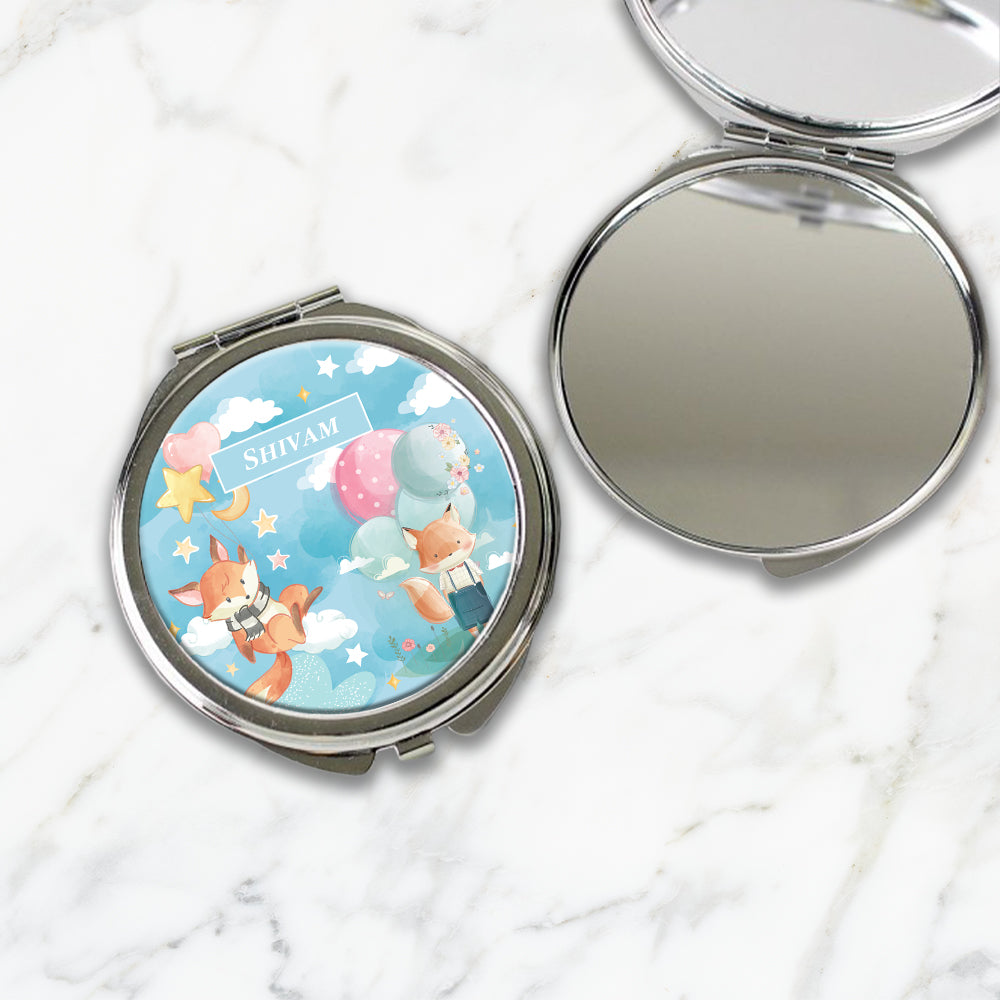 Lil Forest Friends Kids Compact Mirror