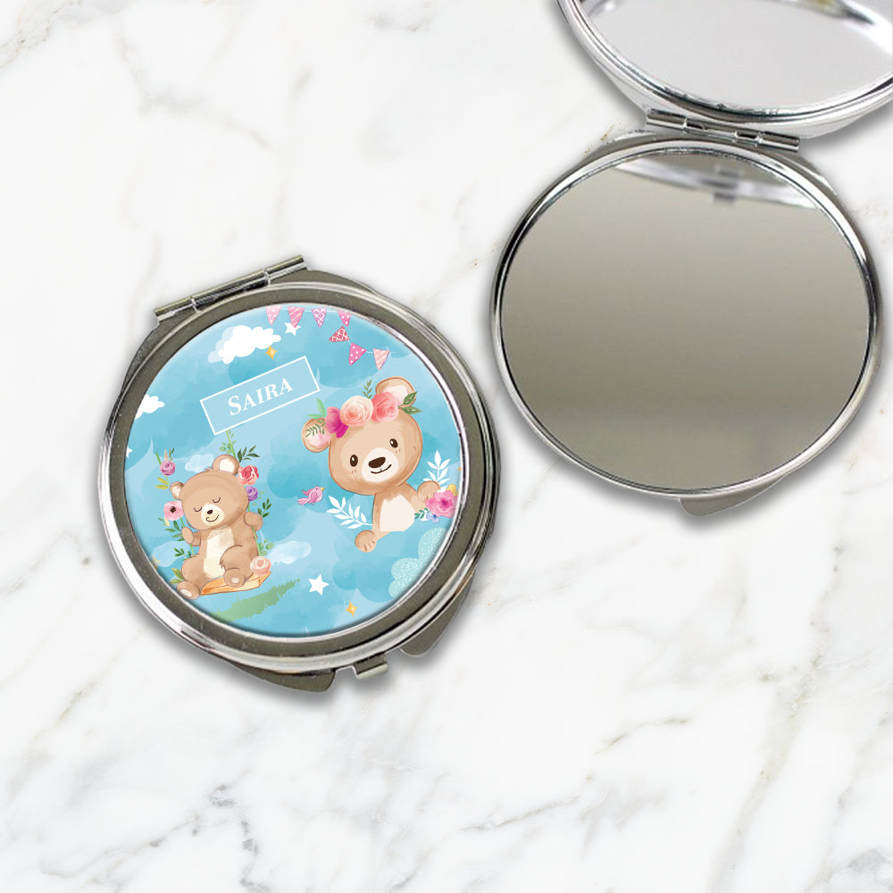 Lil Forest Friends Kids Compact Mirror