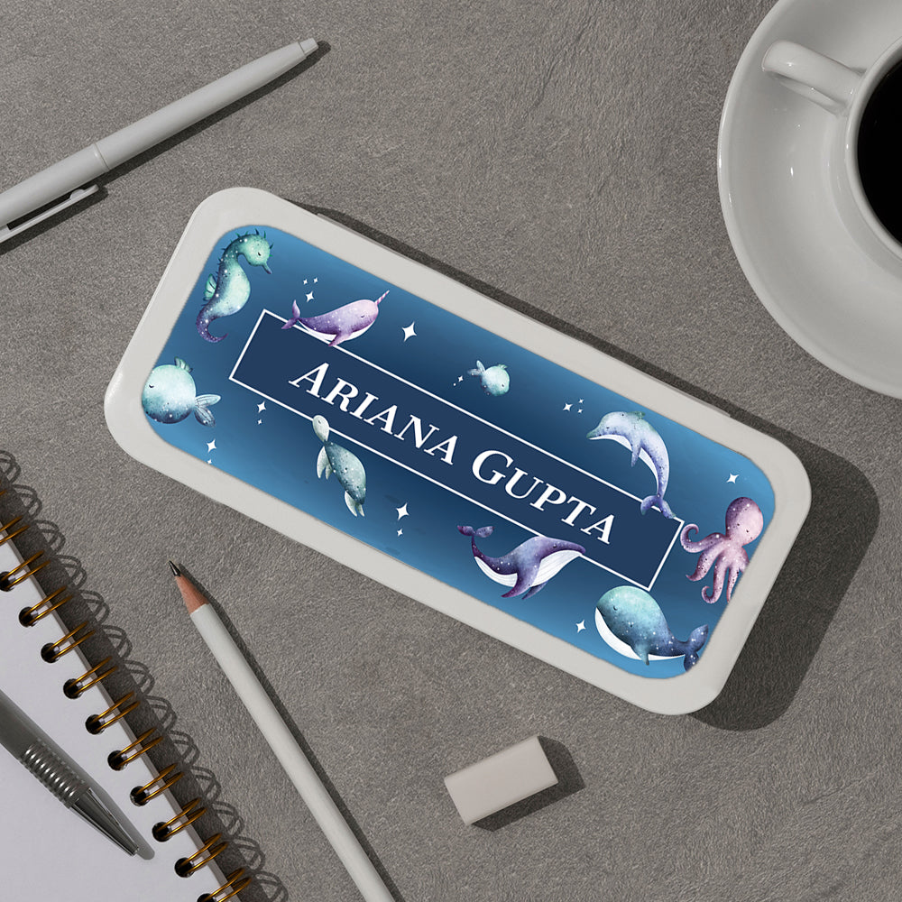 Midnight Ocean Kids Pencil Box