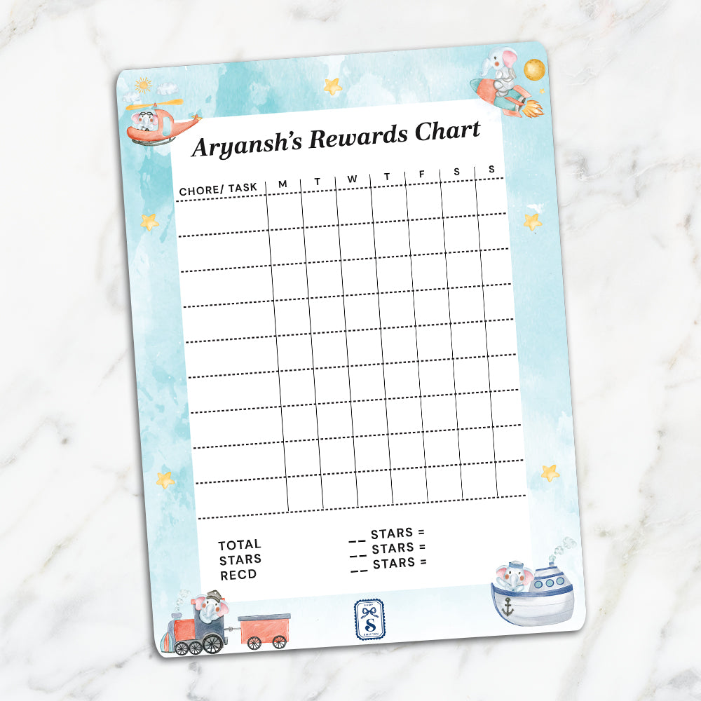 Captain Ellie Kids Reward Chart