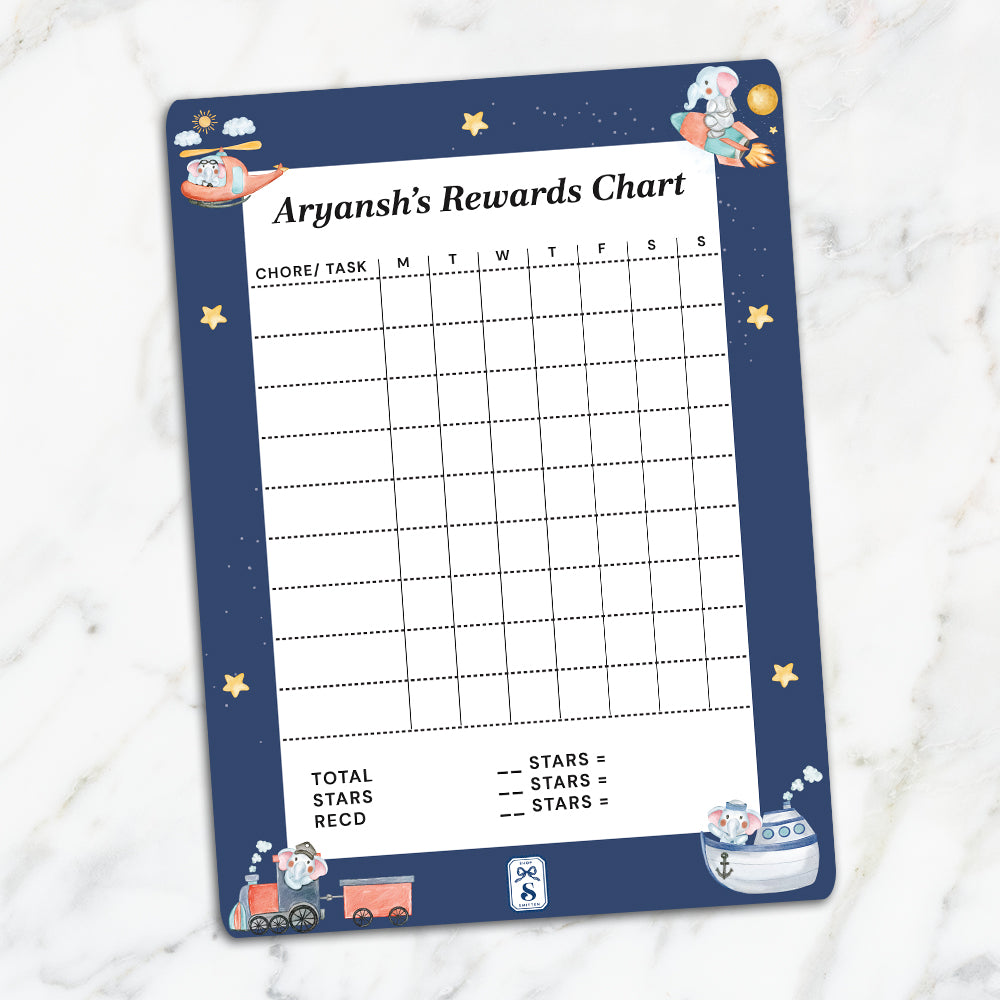 Captain Ellie Kids Reward Chart