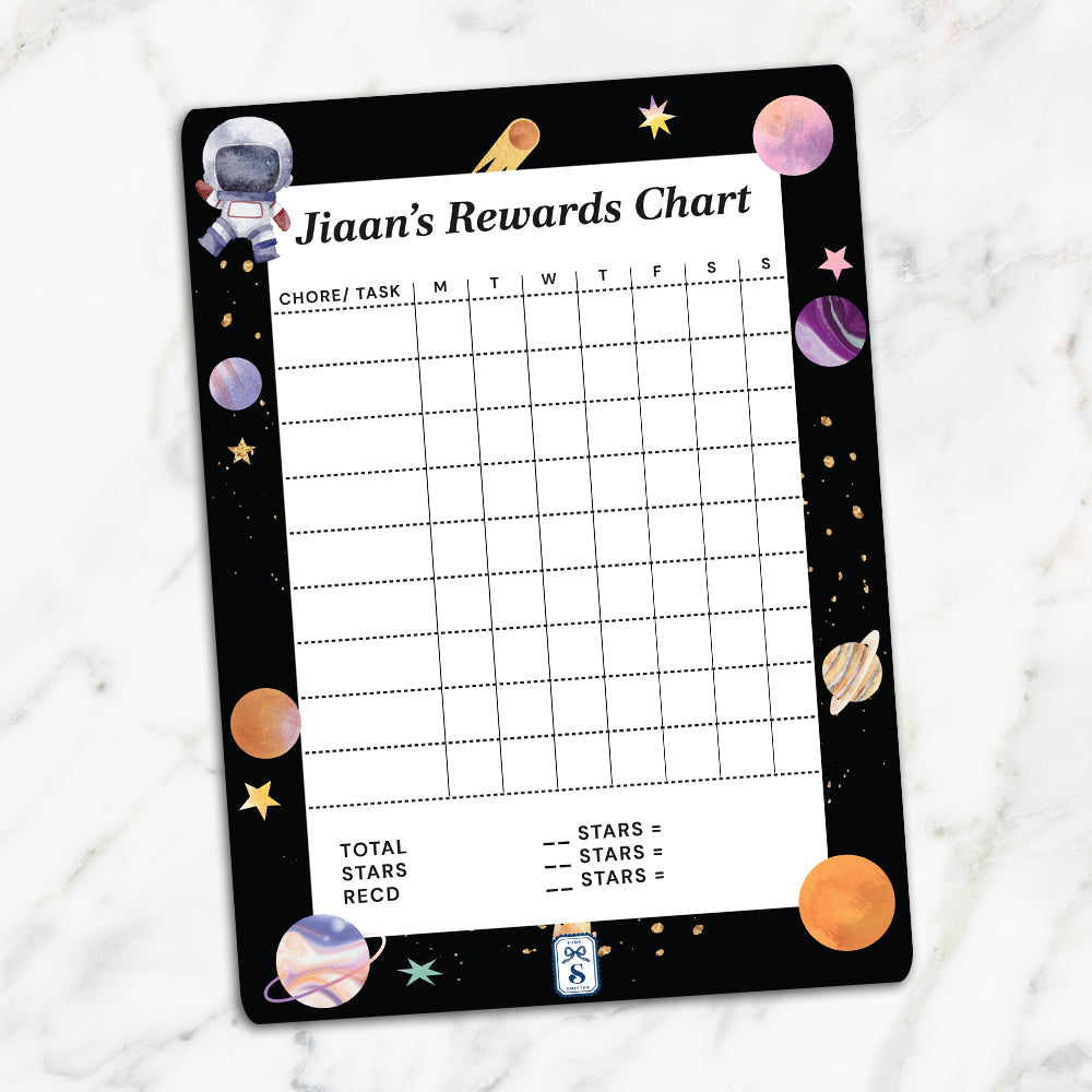 Lil Astronaut Kids Reward Chart