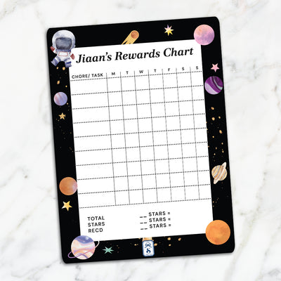 Lil Astronaut Reward Chart