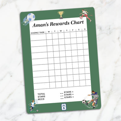 Football Fever Reward Chart