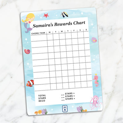 Lil Mermaid Reward Chart