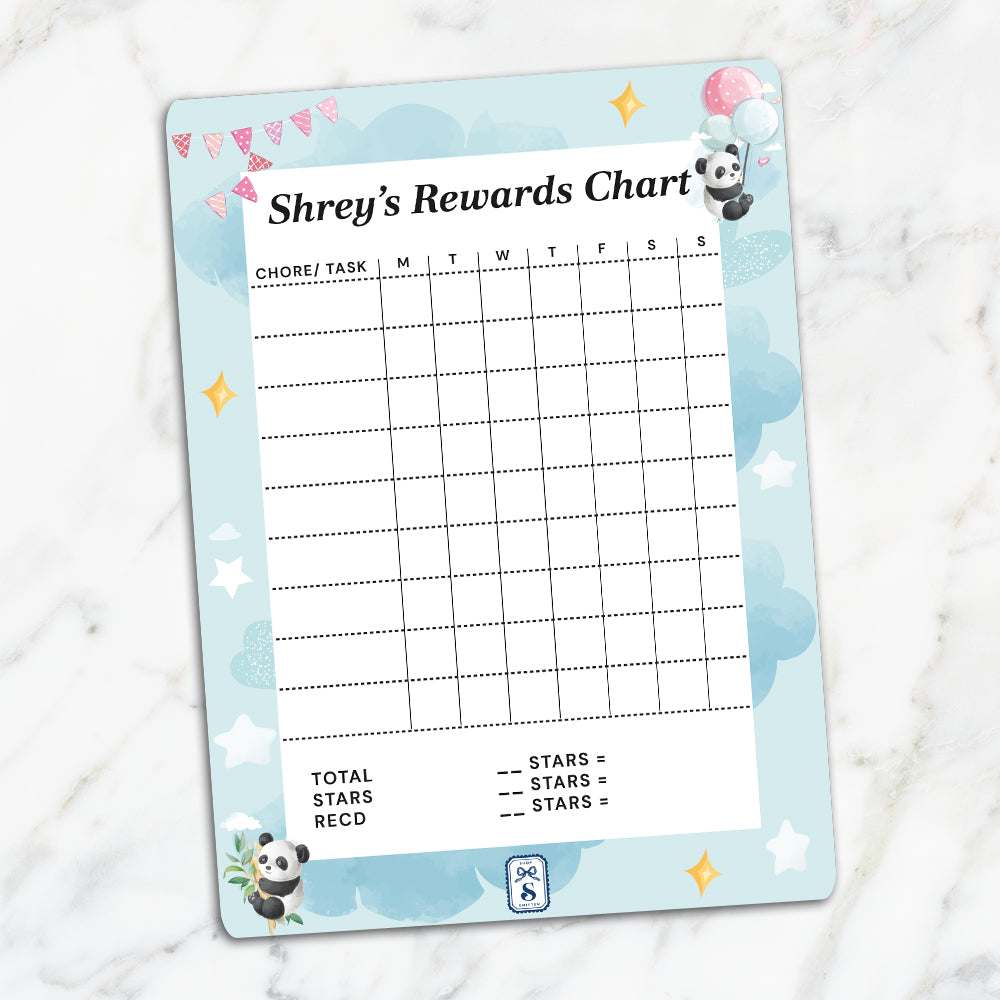 Lil Forest Friends Kids Reward Chart